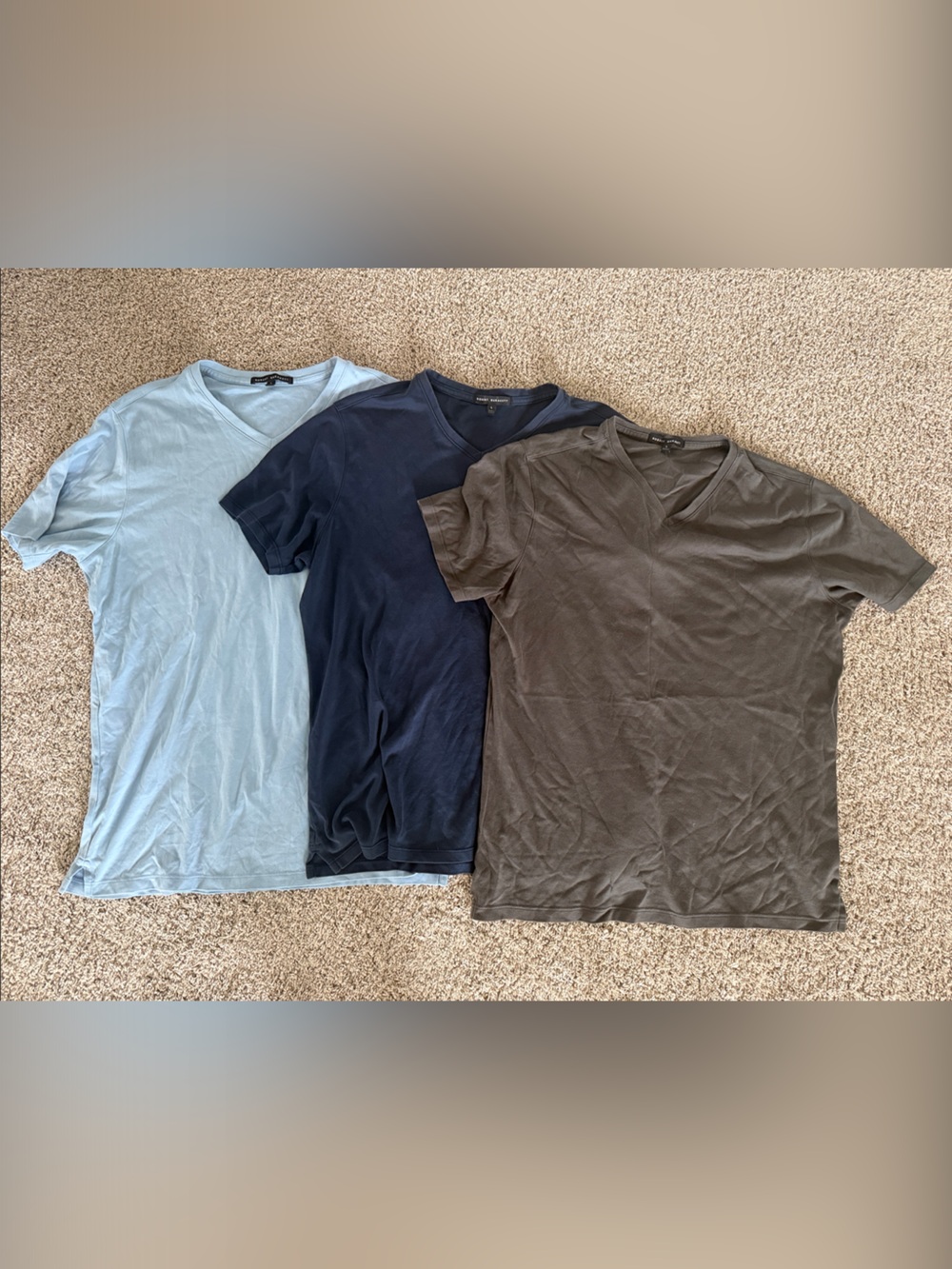3-Pack Men’s Robert Barakett Tee Skirts - Blue, Navy, Charcoal